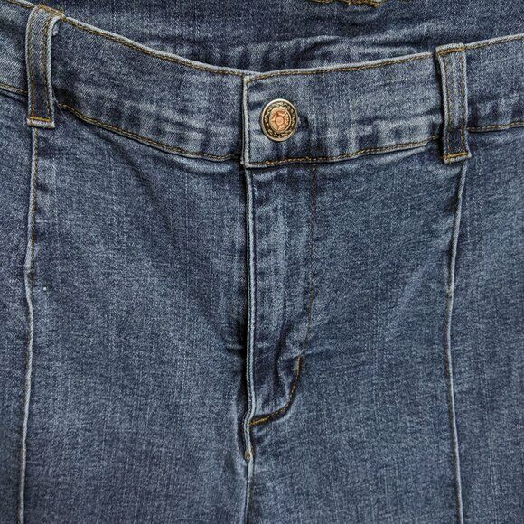 Soft Surroundings Straight Leg Jeans Medium M - Picture 4 of 7